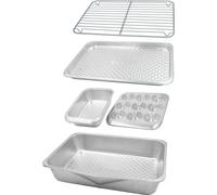 MasterClass Aluminium recyclé Set de cinq pièces pour cuire et rôtir, boîte cadeau