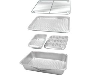 MasterClass Aluminium recyclé Set de cinq pièces pour cuire et rôtir, boîte cadeau