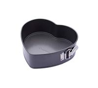 MasterClass Cake Tin, Moule En Forme De Coeur 22,5 cm Avec Base Libre, Antiadhésif, Acier Au Carbone Robuste 1 mm, Fermoir À Ressort Et Sans Pfoa, 9 Pouces