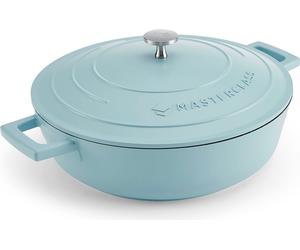 MasterClass casserole 28 cm 4 l induction bleu ciel
