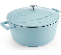 MasterClass casserole 28 cm 5 l induction antiadhésive bleu ciel