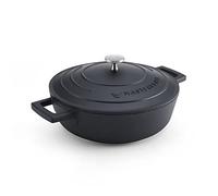Casserole basse, fonte d'aluminium, 24 cm, 2,5 l, noir - MasterClass