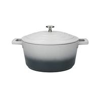MasterClass Casserole 24 cm 4 L en fonte d'aluminium avec couvercle Gris ombré