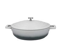 Casserole basse, 28 cm, 4 L, Fonte d'aluminium, Ombre Grey - MasterClass