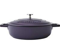 MasterClass Casserole pocode profonde Fonte d'aluminium, lilas, 28 cm, 4 litres, dans une boîte en carton cadeau fr