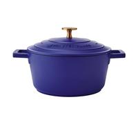 MasterClass Cocotte en fonte d'aluminium Bleu électrique 20 cm 2,5 l
