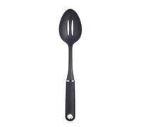 MasterClass - Cuillère de Cuisine à Fentes avec Poignée Souple, Nylon Antiadhésif, 34 cm