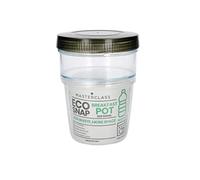 MasterClass Eco Snap Pot à déjeuner recyclé, 500 ml, insertion d'une carte, transparent