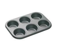 MasterClass – Moule à 6 muffins antiadhésif, acier au carbone, 27 x 18 cm