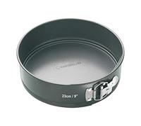 MasterClass Moule À Gâteaux Antiadhésif Pour La Pâtisserie, Fond Souple À Ressort, Rond 23 cm (9"), Manchonné