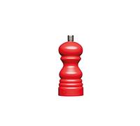 Masterclass Moulin à Poivre Ou à Sel avec Capuchon Interchangeable, Plastique, Rouge, 12 cm
