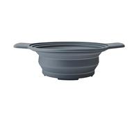 MasterClass Passoire Tout-en-Un en Silicone avec Poignées, Résistante à la Chaleur, Non Toxique, Pliable et Portable, Égouttoir Vapeur pour Pâtes, Riz, Légumes, S’Insère dans Une Cocotte