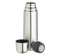 MasterClass Petite gourde à vide en acier inoxydable, 300 ml (0,5 pintes), argent