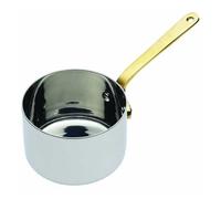 MasterClass Professional Mini Saucepan / Sauce Serving Pot en acier inoxydable, 6.5 cm (2.5"), Silver