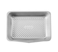 MasterClass Rôtissoire en aluminium recy rande plaque à rôtir pour le four avec bec verseur, 40x29cm | Distribution supérieure de la chaleur et résistance à la déformation