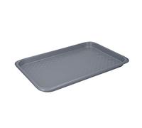 MasterClass Smart Ceramic Plaque à pâtisserie robuste avec PTFE, PFOA et antiadhésif BPA, acier au carbone, 40 x 27cm Grande plaque à biscuits empilable (plaque à biscuits empilable)