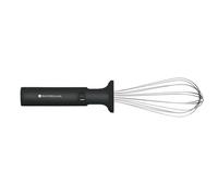 MasterClass Smart Space - Petit Fouet de Cuisine Rétractable, Acier Inoxydable, Noir