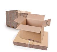 Master'in Caisse carton double cannelure - Brune - 310x220x120mm - 25 lots de 15 caisses
