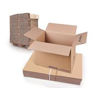 Master'in Caisse carton double cannelure - Brune - 310x220x250mm - 16 lots de 15 caisses