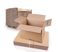 Master'in Caisse carton double cannelure - Brune - 310x220x250mm - 32 lots de 15 caisses