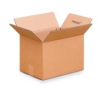 Master'in - Caisse carton double cannelure - Brune - 430 x 300 x 300 mm - Lot de 15 caisses