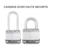 MasterLock Cadenas Acier 45mm - Titane