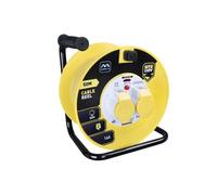Masterplug Câble Bobine 110V 16A Thermique Ajourée 50m MSTLVCT50162