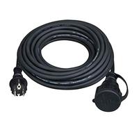 Masterplug EXF1016RN7251IP-PX Rallonge électrique, 3000 W, 230 V, Noir, 10 m