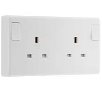 Masterplug Nexus 822CON 13 A Convertisseur pour prise simple à prise double avec interrupteurs