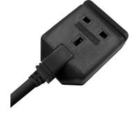 Masterplug Rallonge électrique Robuste 10 m Noir