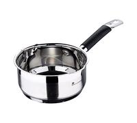 Masterpro Foodies Bgmp-1500-Bk Casserole en Acier Inoxydable Ø16x7,5cm 1,3L - Compatible Induction