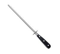 MasterPro Foodies | Fusil à aiguiser Chaira | En acier inoxydable double forgeage | Manche ergonomique et équilibré en ABS | Ustensiles de cuisine | Matériaux robustes | Facile à nettoyer