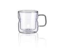 MasterPRO Foodies Mixology - Jeu de 2 custas de 140 ml - Fabriqué dans un verre borosilicato résistant Double paroi - Coupes pratiques Microwaves appropriés - élégant et résistant
