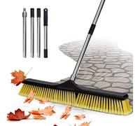 Masthome balai de rue 60cm tête de brosse balai manche industriel brosses de sol extérieur