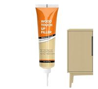 Mastic à Bois Enduit de Rebouchage Pâte À Calfeutrage Colorée Imperméable | Enduit à bois extérieur Pour meubles, placards, portes, tables, appartements, doublage, bâtiments, maison, bureau, Curcuma