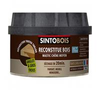 Mastic à bois Sintobois Reconstitue Bois pour parties manquantes - chêne moyen 190G SINTO