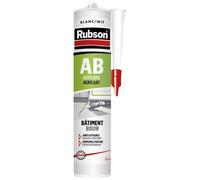 Mastic acrylique - bâtiment - 300 mL - blanc