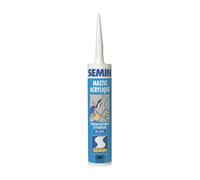 Mastic acrylique blanc pour combler des fissures Semin - intérieur-extérieur - cartouche de 310 ml