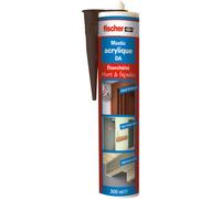 Mastic acrylique Fischer DA 4 fissures int./ext. - acajou - 53409 - Déstockage