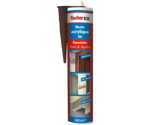Mastic acrylique Fischer DA 4 fissures int./ext. - acajou - 53409 - Déstockage