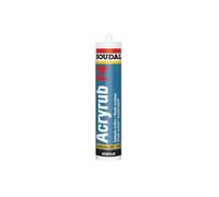 Mastic acrylique Soudal ACRYRUB F4 cartouche 300 ml étanche recouvrable Gris