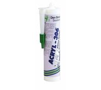 Mastic acrylique - souple - 25 cartouches - gris - Acryl 306 DEN BRAVEN