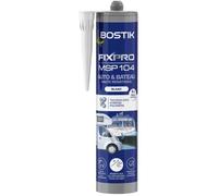 Mastic auto/bateau - BOSTIK - Fixpro MSP 104 - Colle et joint - Résiste intempéries et eau de mer - Blanc - 290 ml