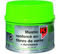 Mastic - AUTO-K - Armé Renforcé - Fibres de Verre - 250gr - Réparation Métal