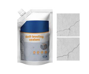 Mastic béton extérieur - 500 ml - Mastic liquide rempli de crack de béton imperméable, agent de liaison pénétrant avec haute résistance pour plafond, piscine, salle de bain, cave, mur, cuisine