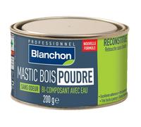 Mastic bois poudre bois Blanc 200g - BLANCHON - 01103112