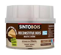Mastic Bois Reconstitue Angles Et Gros Trous Chêne 500ml Bi-Composant Séchage 20 Min Bois Intérieur Extérieur