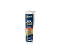 Bostik – Mastic-colle MSP 108 – MS polymères, fixation lourde – Blanc 290 ml