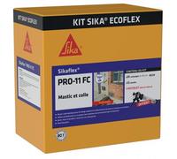 Mastic-Colle À Prise Rapide (Pistolet Gratuit) Kit Sika Ecoflex Purform - Blanc 0,3 L