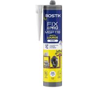 Bostik Mastic-colle FIX&PRO MSP 118 – Objets lourds, Intérieur/Extérieur – Blanc 290 ml